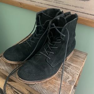 Steve Madden Suede Combat Boots